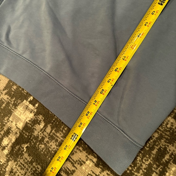 Lacoste Blue Embroidered Logo Sweatshirt Pullover Long Sleeve Crewneck Med RARE - Picture 6 of 9